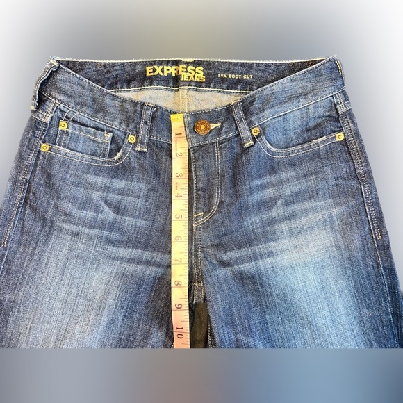 Express Jeans Eva Boot Cut Size 2 R - Picture 6 of 9